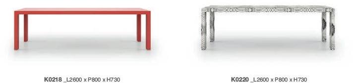 De Rosso Прямоугольный стол из hpl Living, business, rock sun-id-1418318 - Вид №3