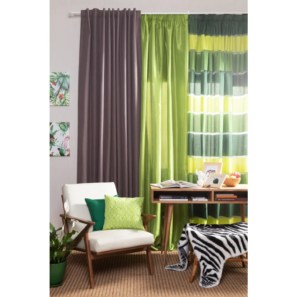 Подушка декоративная «Природа» 40х40 см цвет зелёный SEASONS STLM-2111871 - Вид №10