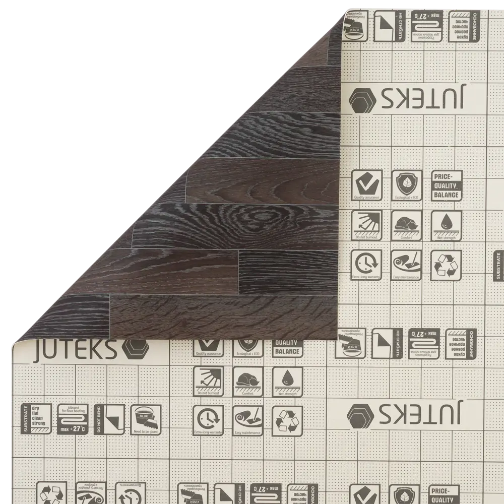 Линолеум «Парадокс Дуб Сапфирный» 32 класс 2.5 м JUTEKS STLM-2121872 - Вид №3