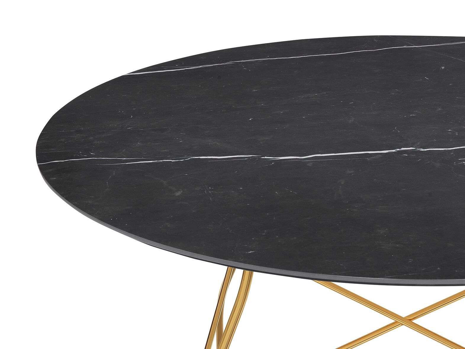 Круглый обеденный стол из керамогранита Kartell GLOSSY ARCH-00051866 - Вид №25