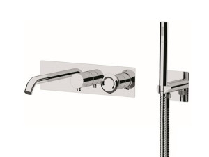 Однорычажный утопленный набор ванны с пластиной