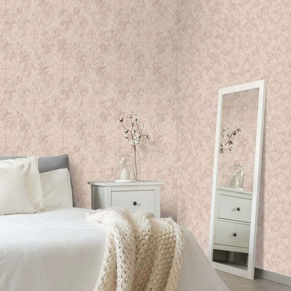 Обои флизелиновые Euro Decor Marco бежевые 1.06 м ED7116-01 STLM-2050273 - Вид №3