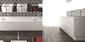 PSSD07180 Накладная раковина на столешницу  овальная MOMA Design Planar Module Elipse