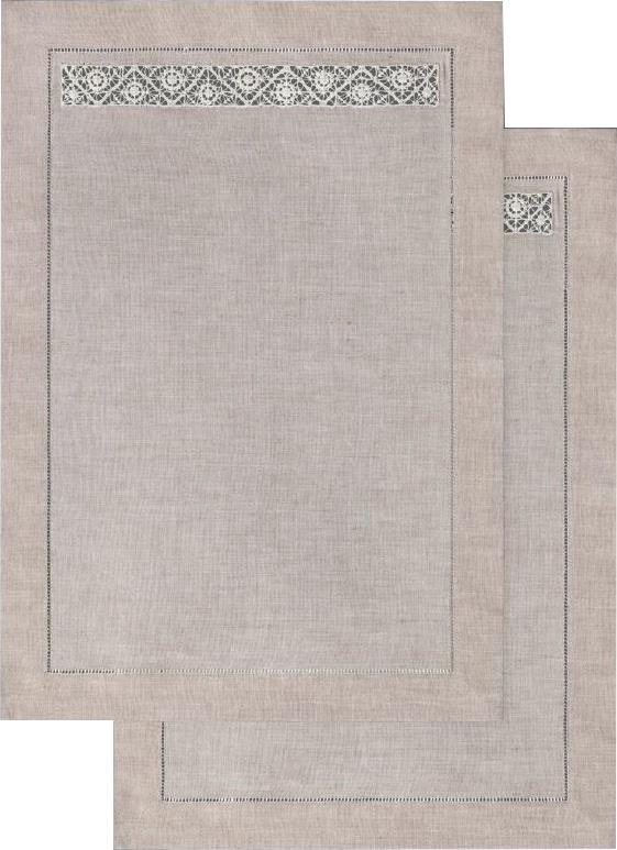 10616530 Крестецкая строчка Набор салфеток под приборы 50x35см Ткань 