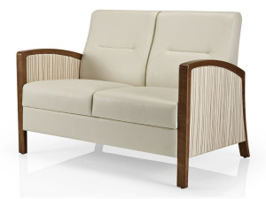 2-местный кожаный диван