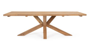 Прямоугольный садовый стол из тикового дерева