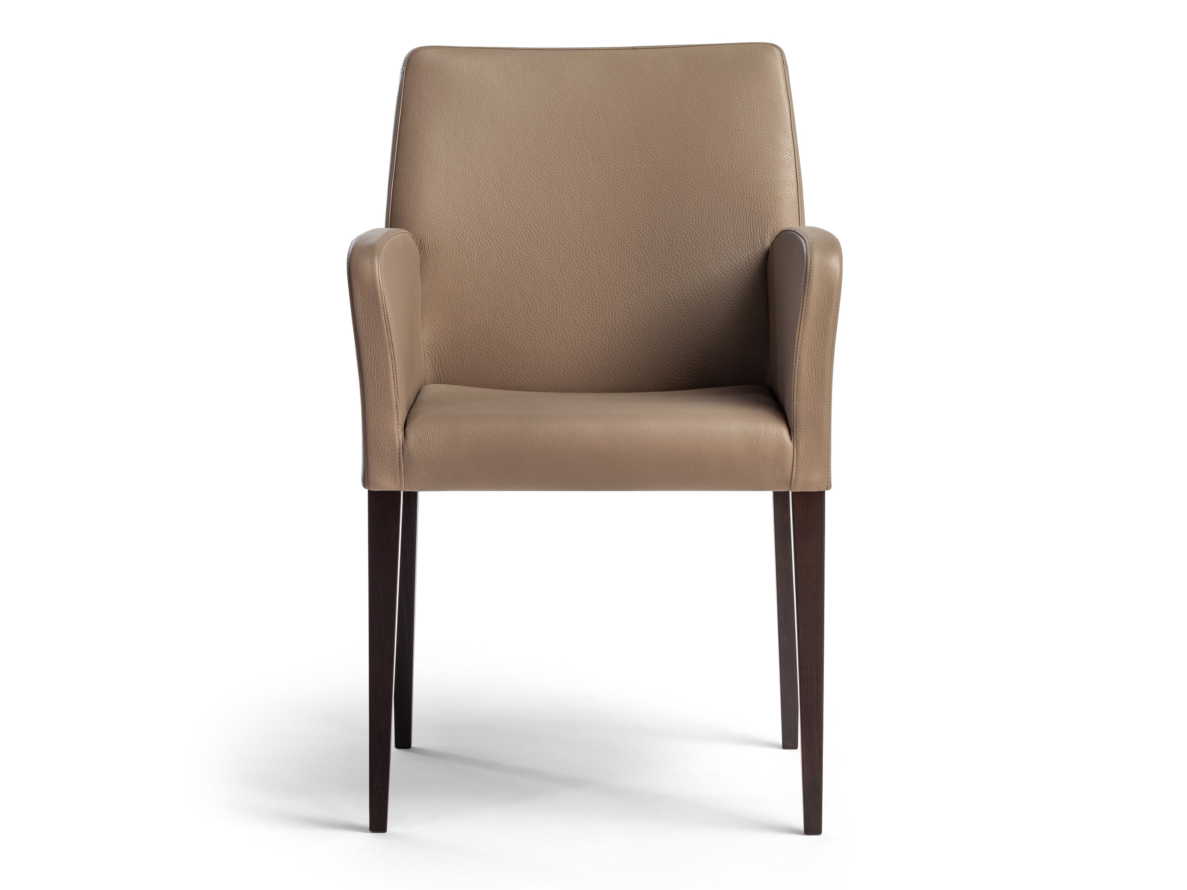 Кожаный стул с подлокотниками Poltrona Frau коллекция-столы и стулья ARCH-00058055 - Вид №2