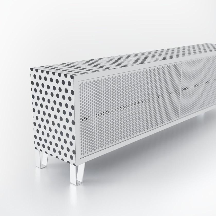 De Rosso Комод из ламината HPL с раздвижными дверцами из перфорированного металла Limited edition sun-id-1373819 - Вид №1