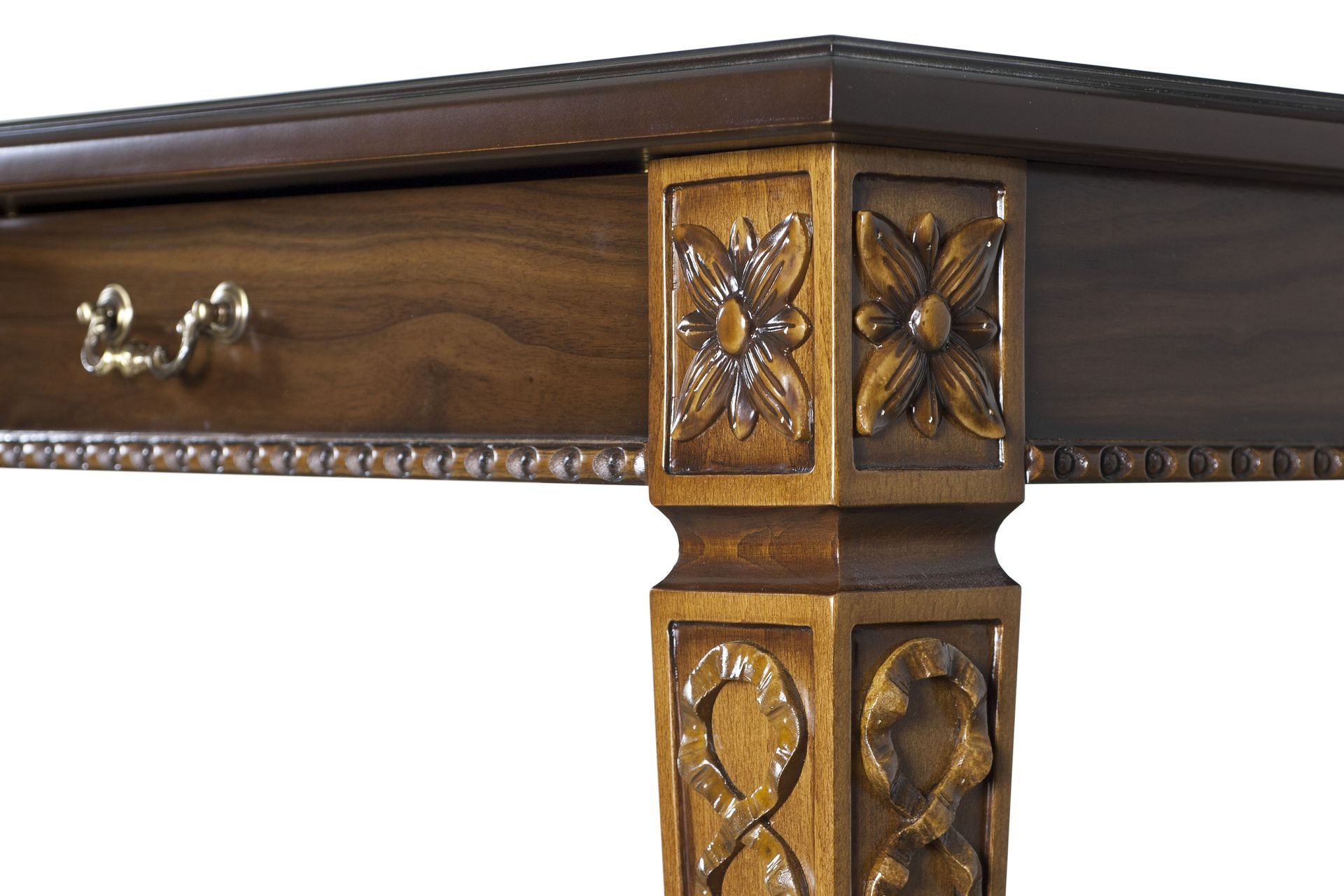 Деревянная прямоугольная консоль с ящиками Hurtado Traditional ARCH-00100200 - Вид №2