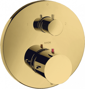 10720990 Термостат скрытого монтажа с запорно-переключающим вентилем AXOR STARCK