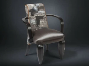 VGnewtrend Кресло из ткани с подлокотниками Drummond