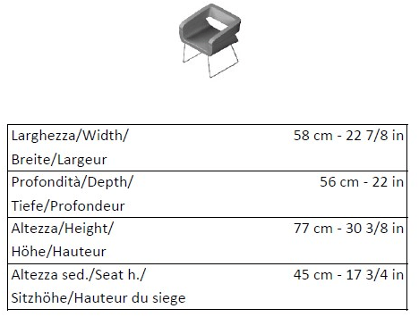La Cividina Санный стул с подлокотниками Matrix sun-id-1450122 - Вид №4