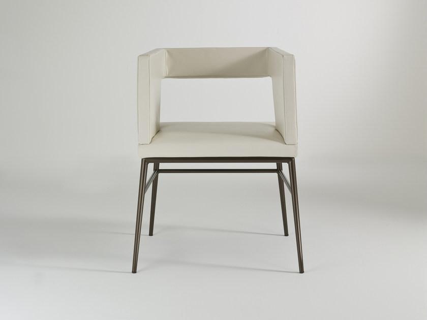 i 4 Mariani Мягкое кожаное кресло с подлокотниками Sissi sun-id-1515767 - Вид №1