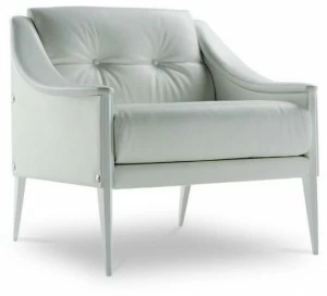 Poltrona Frau Стеганое кожаное кресло La collezione - divani e poltrone