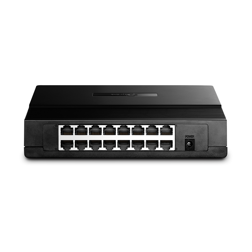 TL-SF1016D 16-port 10/100m desktop switch,16 10/100m rj45 ports, plastic case TP-Link Santreyd  - Вид №2
