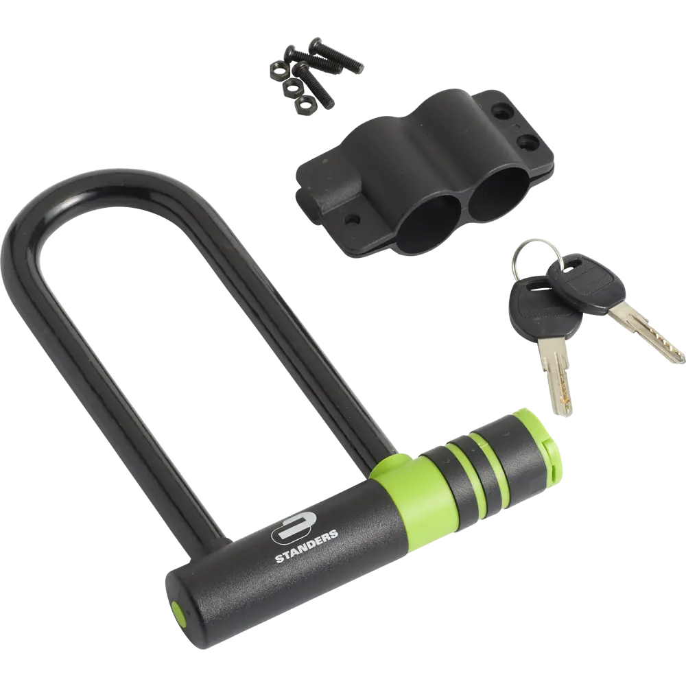 Велосипедный замок с ключом Standers 145x210 мм STLM-2044284 - Вид №1