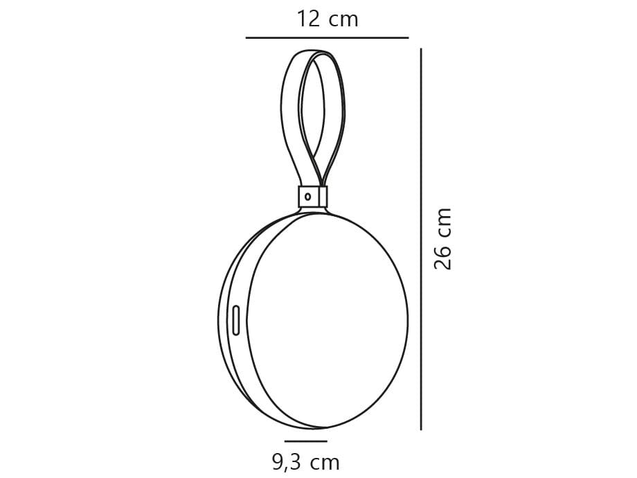 Наружная настольная лампа / пластиковая подвесная лампа Nordlux BRING TO-GO ARCH-00066089 - Вид №14