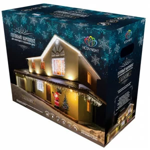 Новогодний набор для украшения загородного дома "Luxury" 16 предметов, цвет гирлянд белый SUPERNW ГИРЛЯНДЫ, ГИРЛЯНДЫ И ОСВЕЩЕНИЕ 097671 Белый