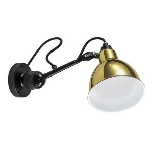 Спот настенный с металлическим плафоном бронзовый Lightstar Loft 765608 LIGHTSTAR LOFT 00-3891530 Бронза