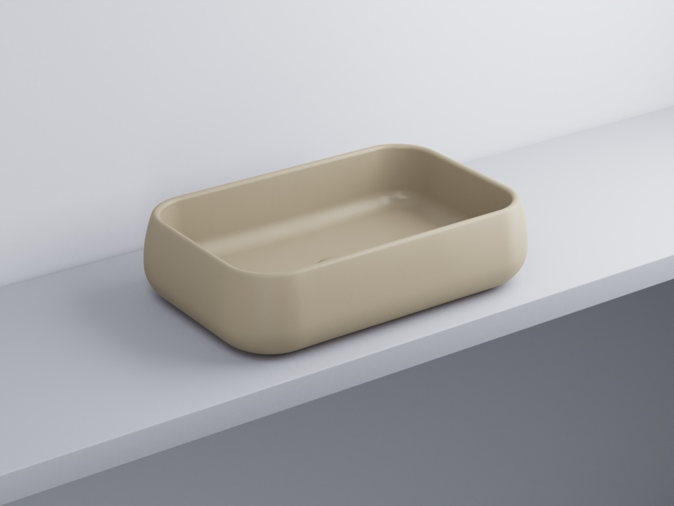 SHLAA60-AV Раковина накладная прямоугольная 60 cielo Shui Ceramica Cielo