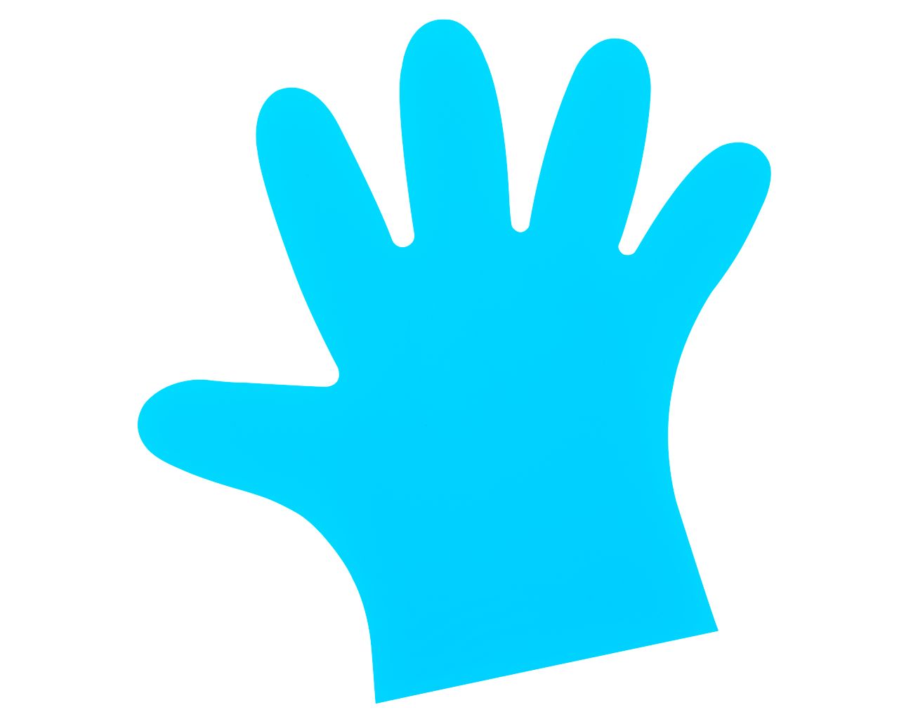 TRN508 Перчатки из эластомера TPE, синие, размер L, 100 шт./упаковка Merida  - Вид №2