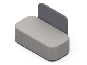 Модульное сиденье с низкой спинкой