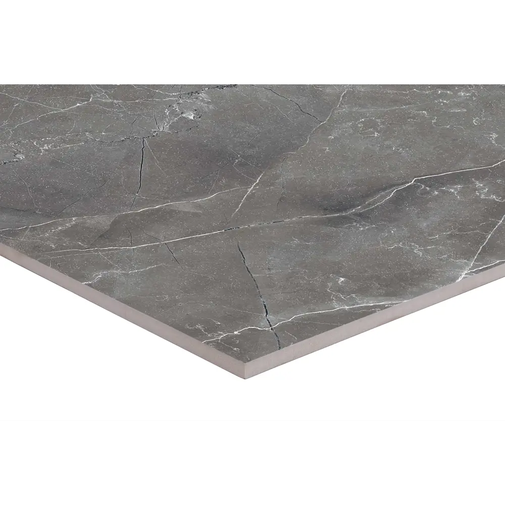 Керамогранит Arcadia Ceramica Pulpis Nero 60x60 см 1.44 м² глянцевый цвет черный 84855266 STLM-2172557 - Вид №3