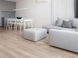 Предварительно обработанный плавающий паркет из фанеры