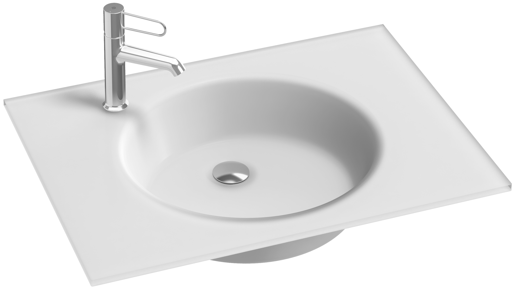 EB2561-DE2 Стеклянная столешница JACOB DELAFON ODÉON RIVE GAUCHE ODEON RIVE GAUCHE