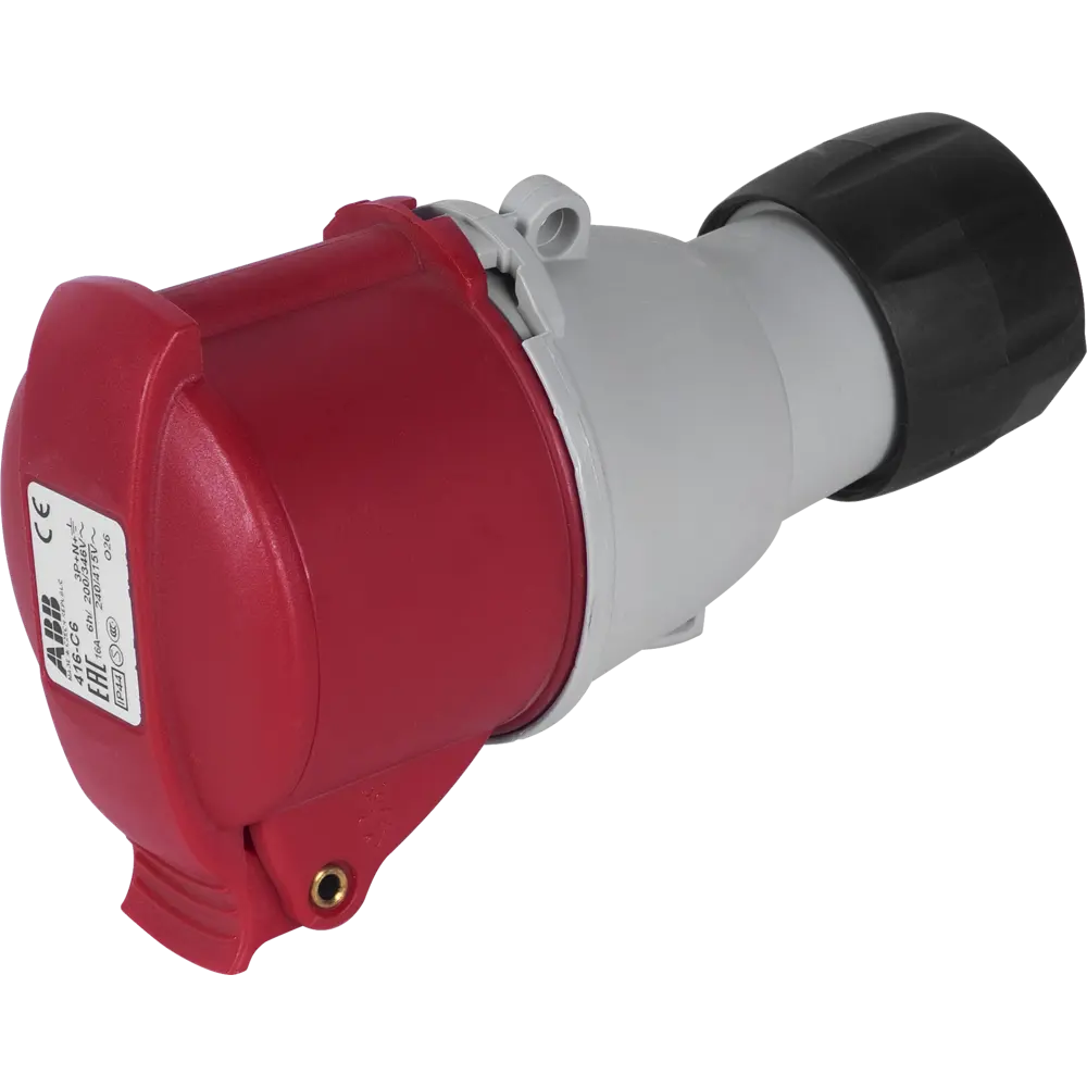 Розетка силовая ABB ICAT ноль заземление 16 А 380 В STLM-2126964 - Вид №1