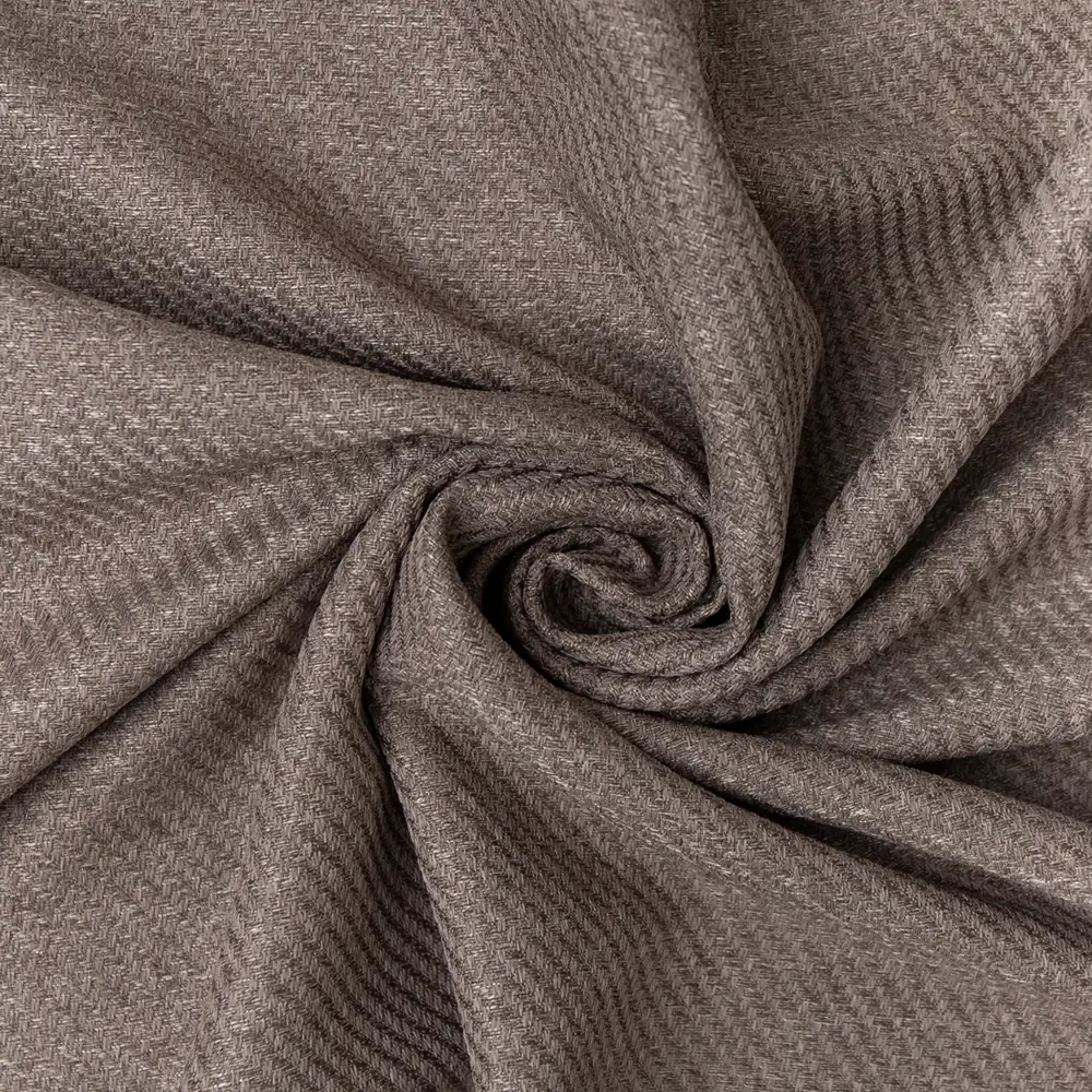 Ткань 1 м/п Aris Tweed рогожка 310 см цвет кофейный TEX REPUBLIC STLM-2036284 - Вид №1