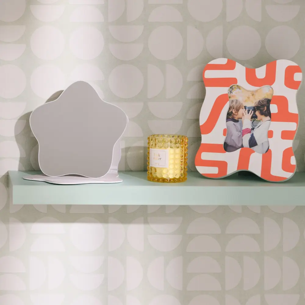 Декоративное зеркало фигурное 20x21 см без рамы Santreyd STLM-2048998 - Вид №5