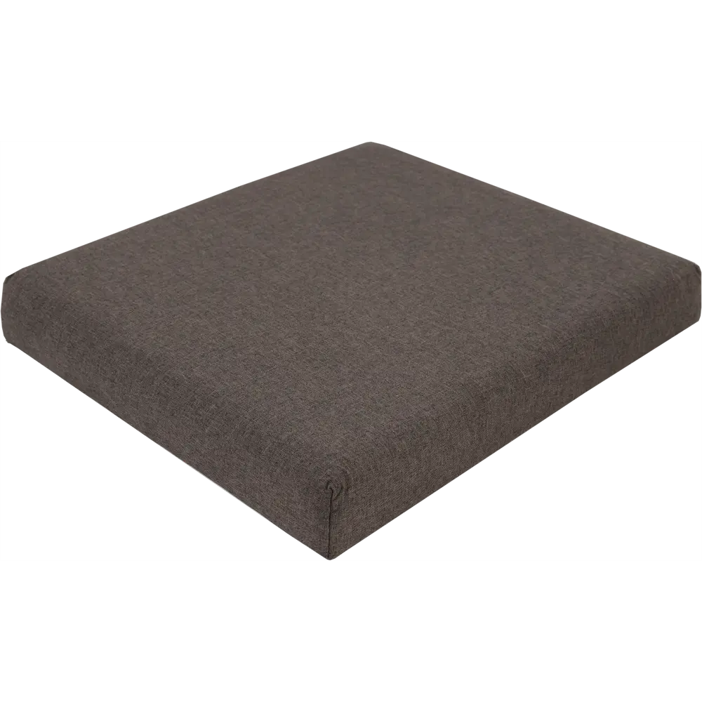 Подушка на сидение Рогожка 34x38 см полиэстер цвет графит Santreyd Kub STLM-2141992 - Вид №1
