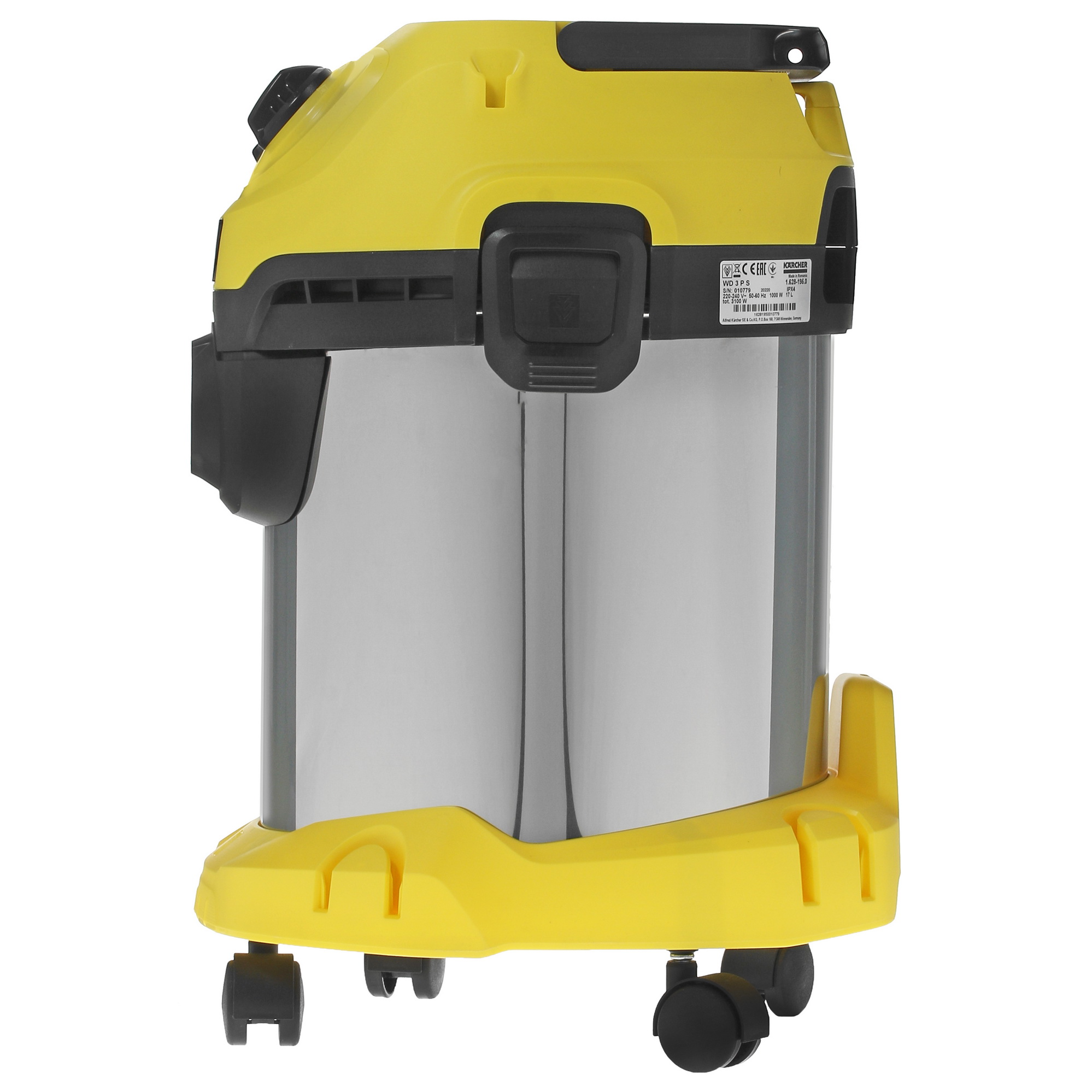 Хозяйственный пылесос  Karcher WD 3 PS V-17/4/20 Workshop 5355842 STDN-0034793 - Вид №3
