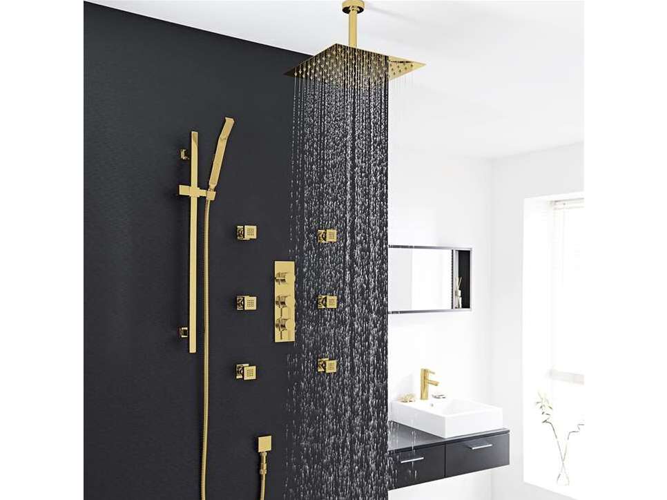 Термостатический набор для душа с гибким блоком питания Fontana Showers питьевой фонтанчик ARCH-00147998