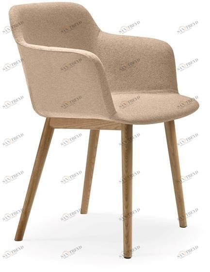 Quinti Sedute Ресторанный стул из ткани с подлокотниками Deep cover sun-id-1382007