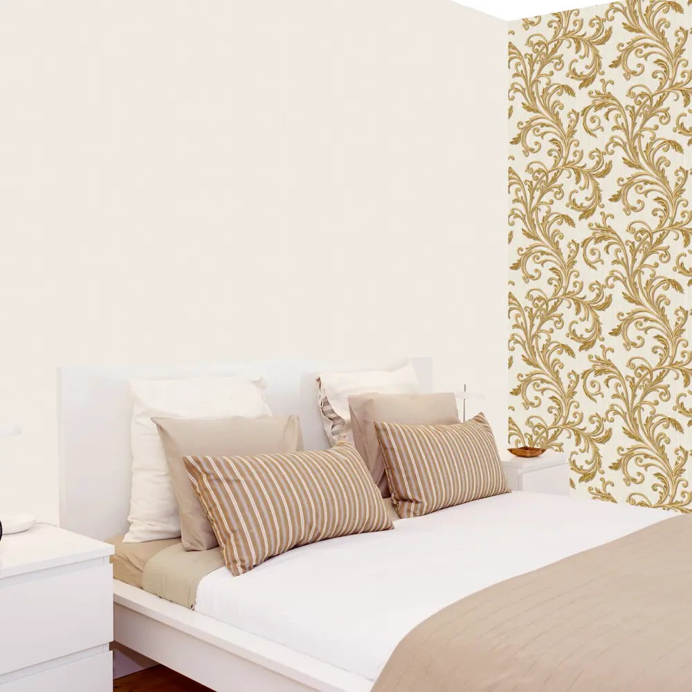 Обои флизелиновые Аспект Неаполь бежевые 1.06 м 70167-12 АСПЕКТ РУ STLM-2002157 - Вид №3