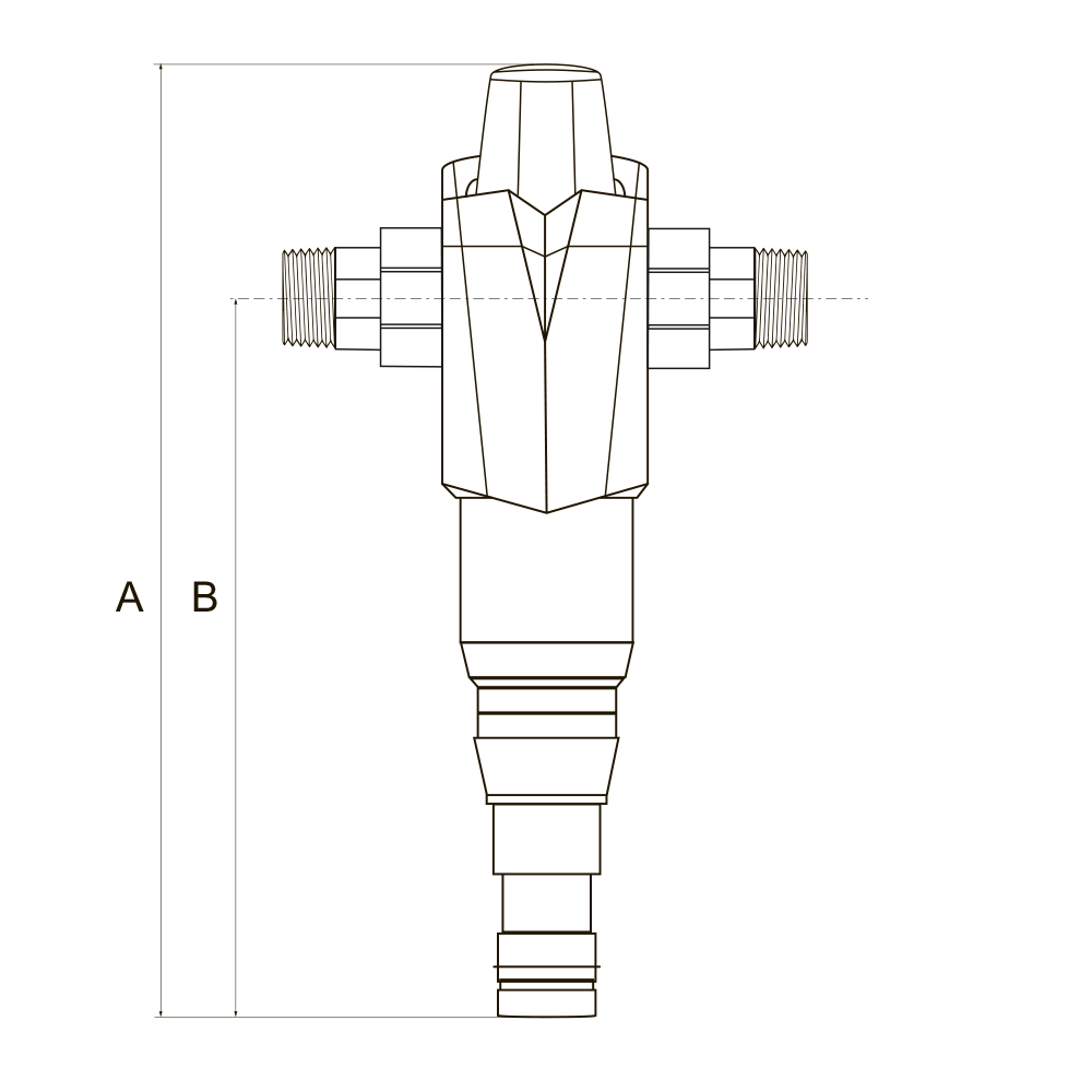 10306/962 Фильтры ручной обратной промывки Tece  - Вид №3
