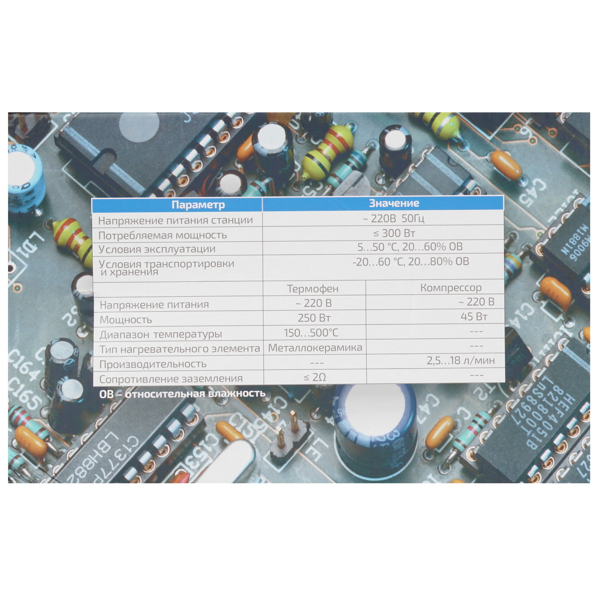 Паяльная станция МЕГЕОН 00550 8192836 STDN-0104537 - Вид №9