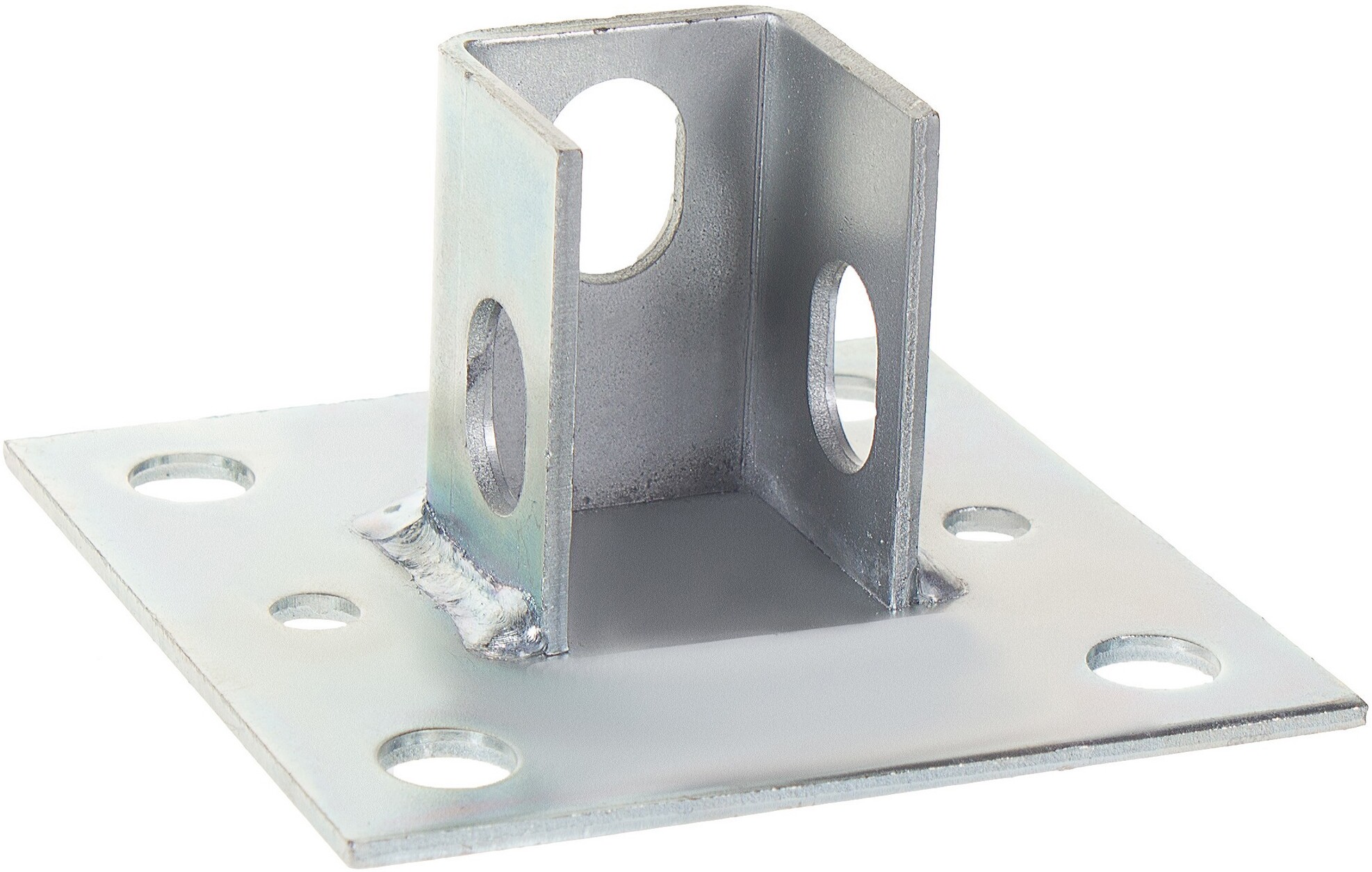 Основание потолочной стойки ПЕТРОТЕХ 100×100×3 мм для монтажных конструкций 13535952