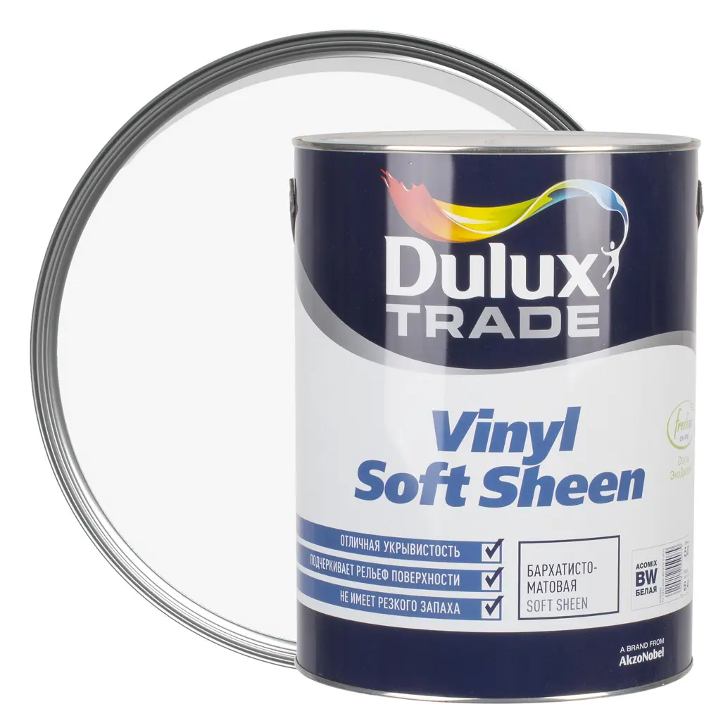 Краска Dulux Soft Sheen база BW 5 л STLM-2037933