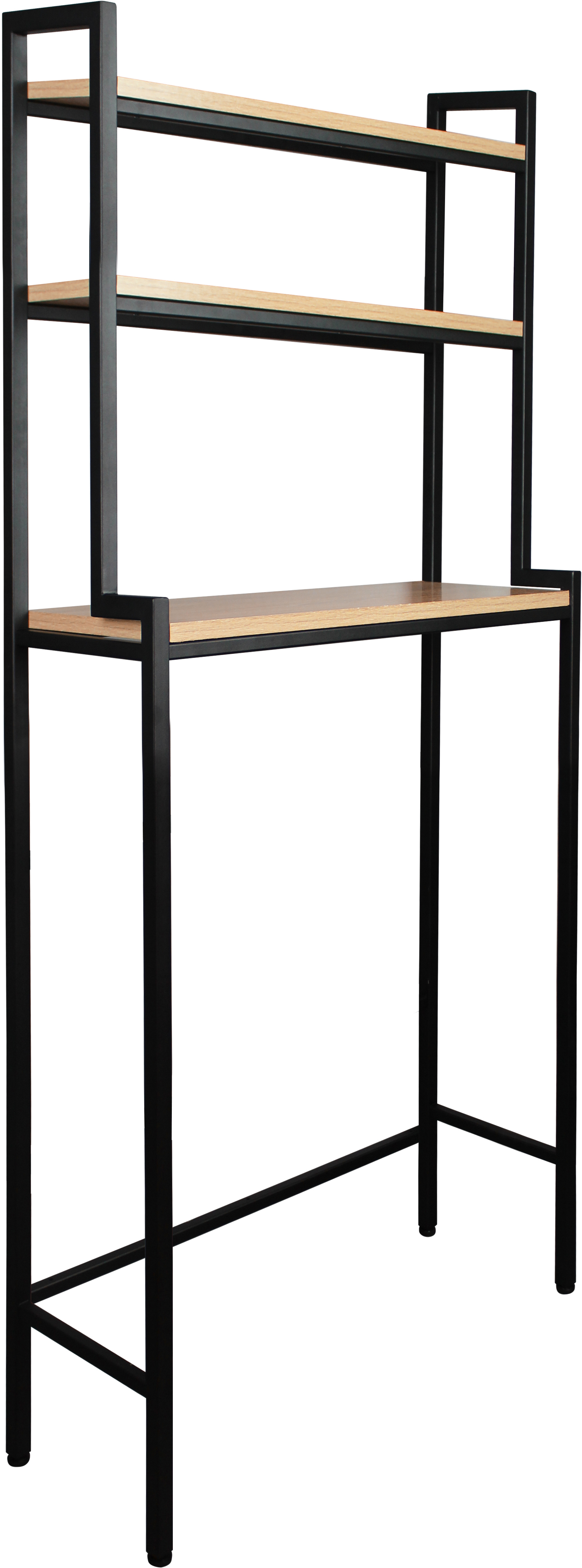 91038439 Стеллаж для туалета Loft RACKS-500BS цвет черный этажерка STLM-0452579 MYSPACE
