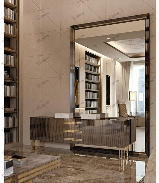 Bizzotto Зеркало настенное прямоугольное в раме Symphony - infinity sun-id-1405936