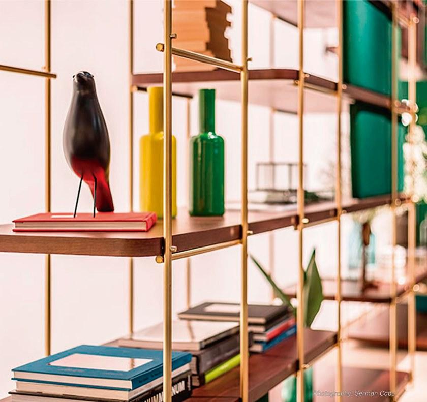 Momocca Модульный книжный шкаф с подставкой под телевизор Julia Jm04 - Вид №6