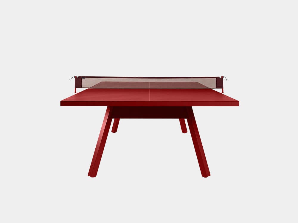 Одноцветный крытый прямоугольный стол для пинг-понга RS Barcelona YOU AND ME ARCH-00086608 - Вид №32