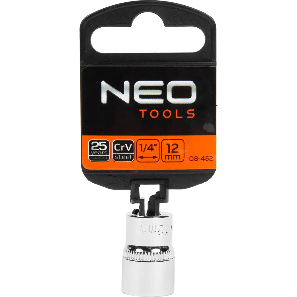 Торцевая головка Neo Tools, 1/4 дюйма, 12 мм Santreyd STLM-2132416 - Вид №2