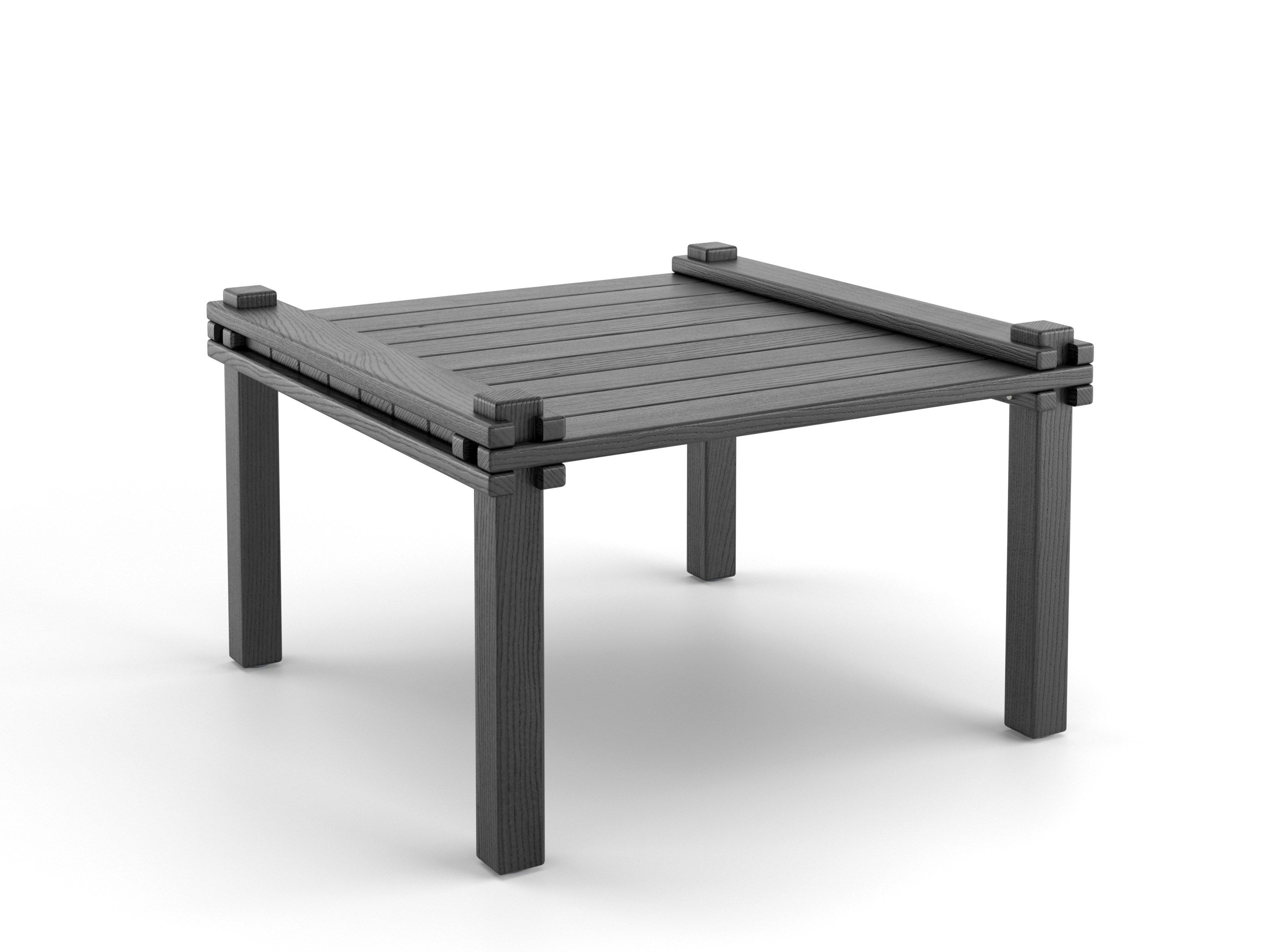 Квадратный садовый столик из массива дерева COR Farmer ARCH-00135596 - Вид №2