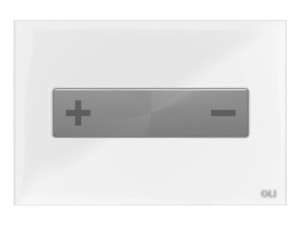 Панель управления для унитаза из нержавеющей стали и стекла