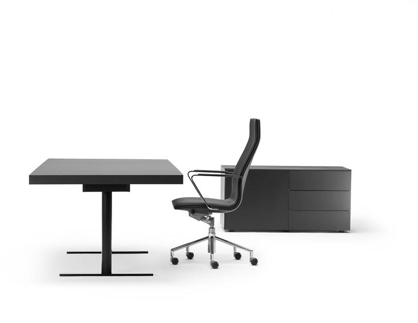 Spiegels Регулируемый по высоте письменный стол с ящиками .flair F55 - Вид №1