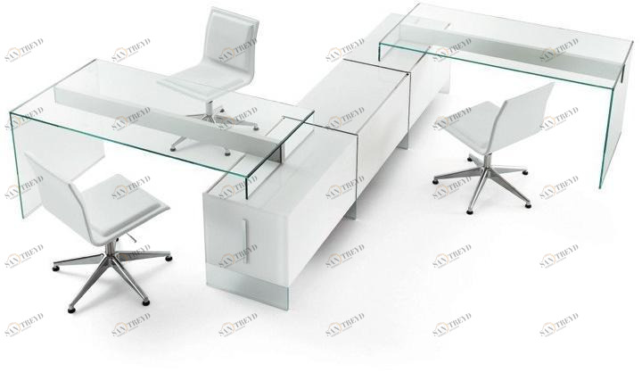 Gallotti&Radice Стеклянная рабочая станция Air sun-id-1354333